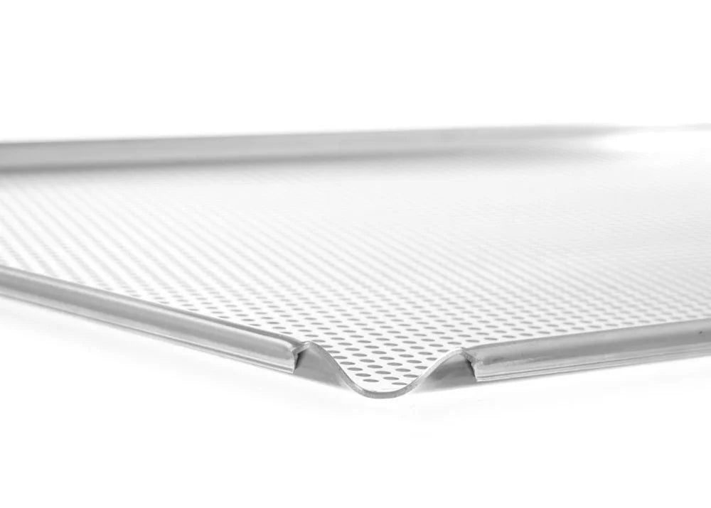Plaque de cuisson en aluminium, GN 1/1, 530x325x10 mm, 4 rebords