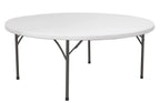Table de buffet ronde pliante Ø1500x(H)740