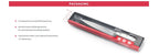 COMAS MARBLE Couteau Santoku 180 mm