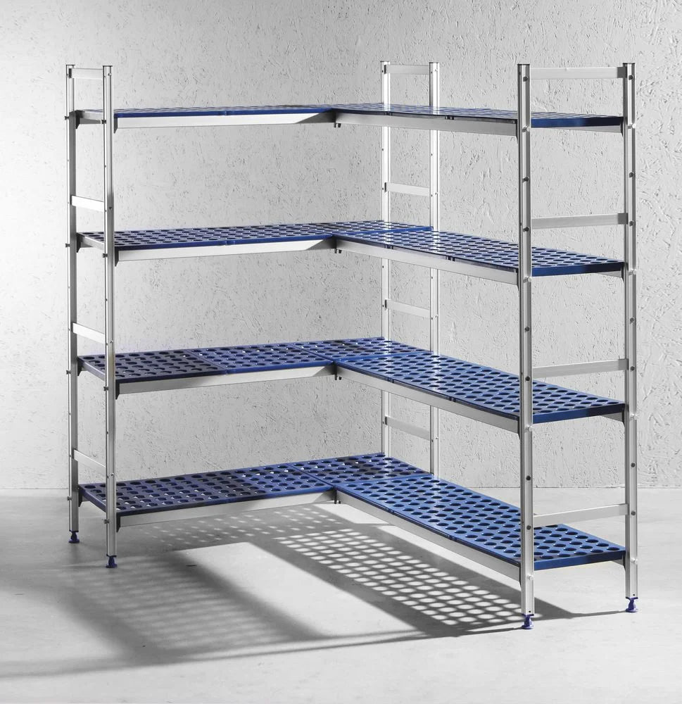 Système d’étagères 4 niveaux 2x GN 1060x325x1685 mm