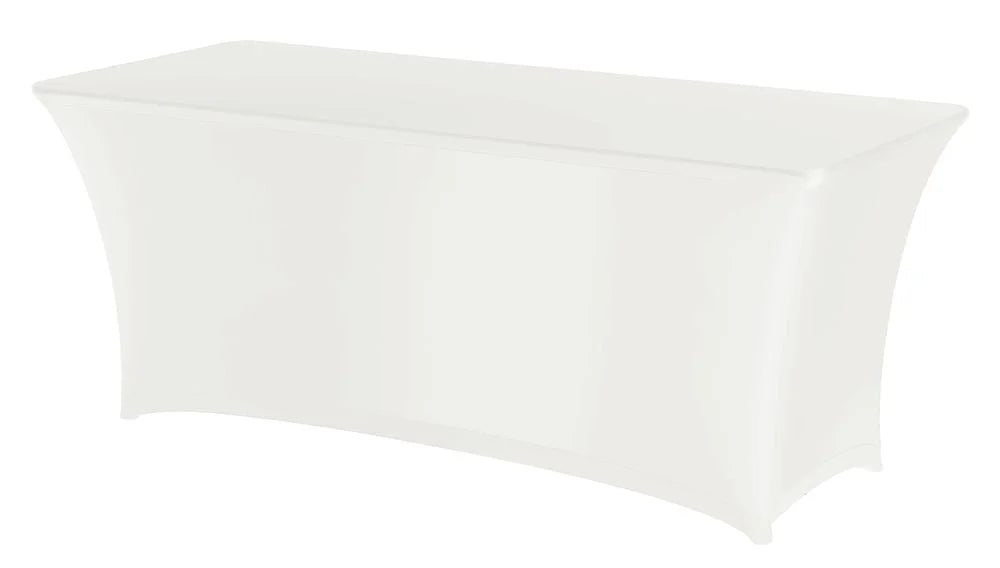 Housse de table Symposium rectangulaire - blanche pour 810927