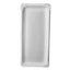 Papstar 250 assiettes, carton pure rectangulaire 11 cm x 24 cm blanc