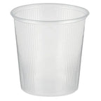 Papstar 100 gobelets d’emballage, PP rond 500 ml Ø 10,1 cm x H : 10,3 cm transparent