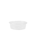 Papstar 50 gobelets à sauce, PP rond 50 ml Ø 7,1 cm x H : 2,4 cm transparent