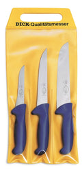 F. DICK ErgoGrip Set de couteaux 3 pièces
