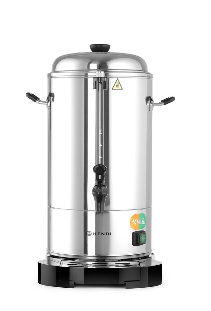 Percolateur à double paroi, HENDI, 10L, 230V/1500W, 370x390x(H)525mm