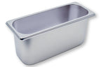 Bac GN en inox Rieber GN 2/8 - 150 mm, contenu : 3,9 litres, Mod. 28 150 - Réservé Cycle8 - Article en fin de série (DC)