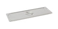 Couvercle GN 2/4 en acier inoxydable Rieber standard avec encoche de préhension, Mod. 241 - Déstockage (DC)