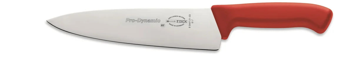 F. DICK ProDynamic Couteau de chef 21 cm, rouge