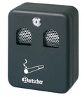 Bartscher cendrier mural 1 litre, noir