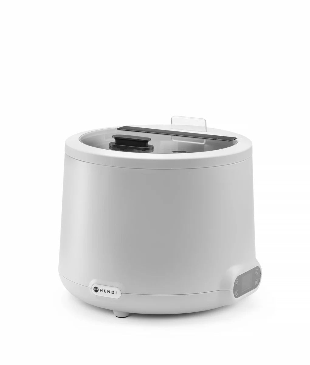 Hendi UNIQ Marmite à soupe, 8L, Blanc, 220-240V/500W, Ø 365x(H)325mm