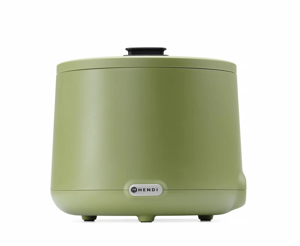 Hendi UNIQ Marmite à soupe, 8L, Vert, 220-240V/500W, Ø 365x(H)325mm
