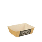 Papstar Pure Barquettes à frites - S - "Good Food" - 50 pcs