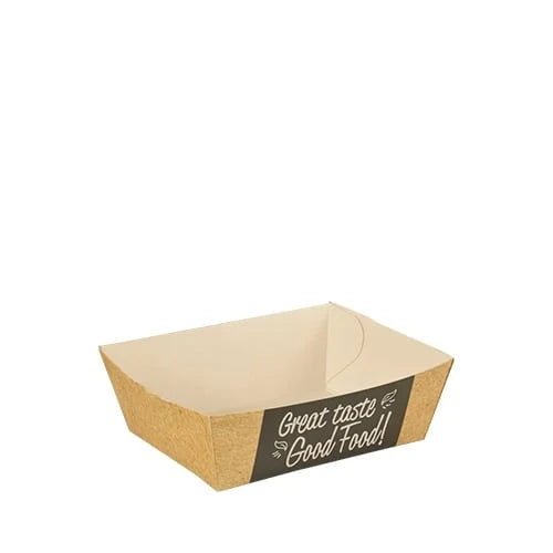 Papstar Pure Barquettes à frites - S - "Good Food" - 50 pcs