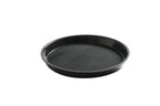 Plateau de service Polyform rond, noir