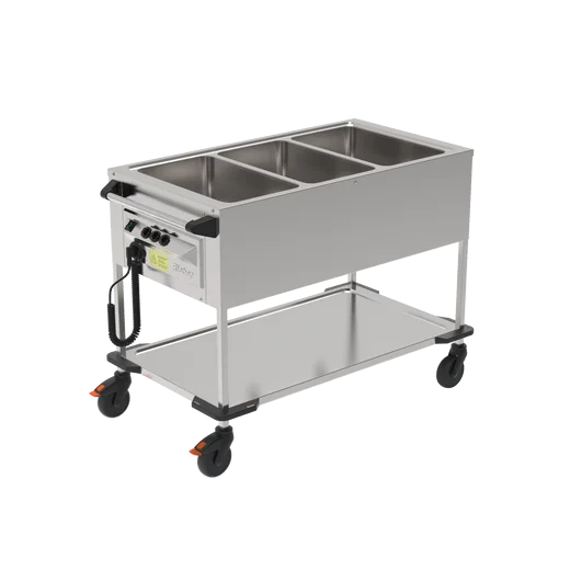 Rieber chariot bain-marie 3x GN 1/1