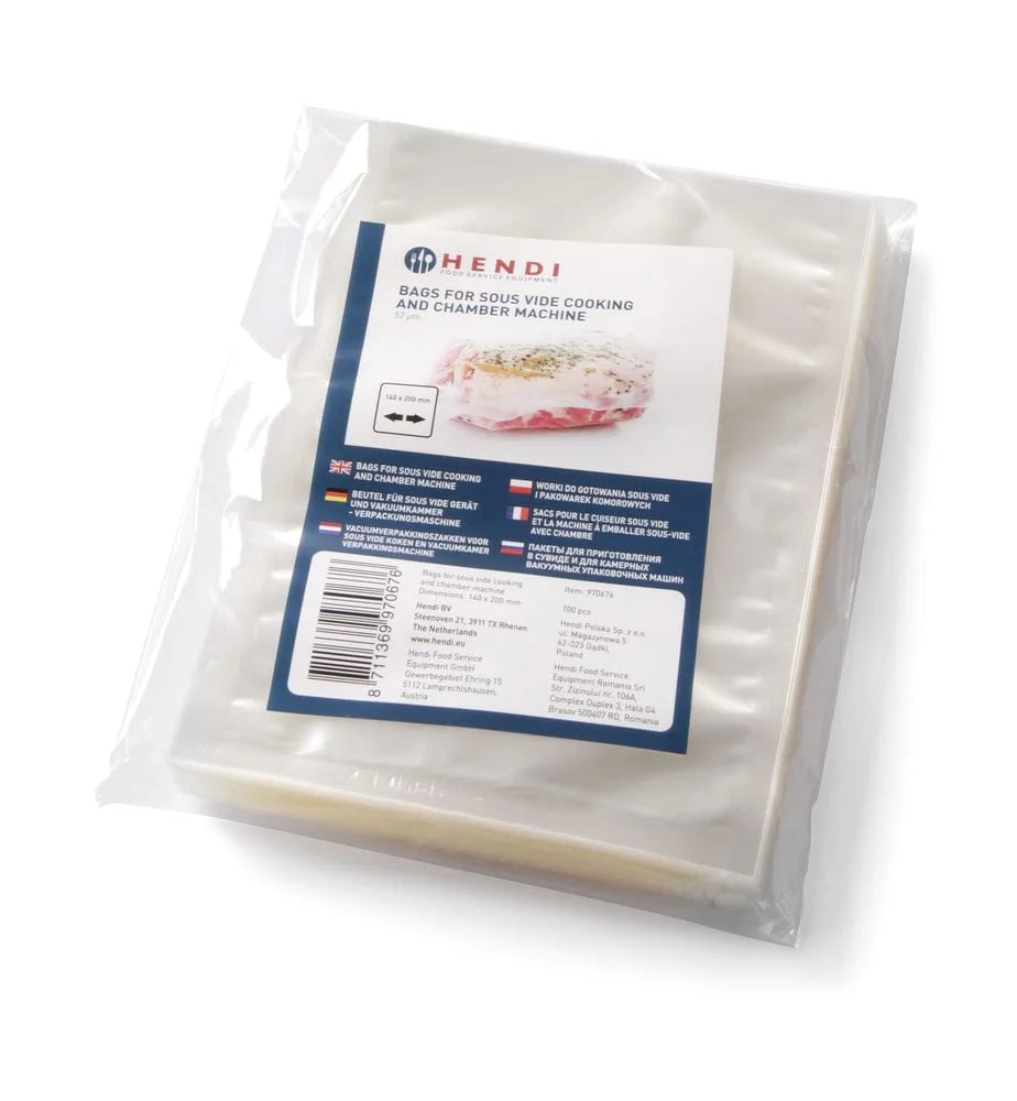 Sachets de cuisson sous vide en PP 150x250 mm