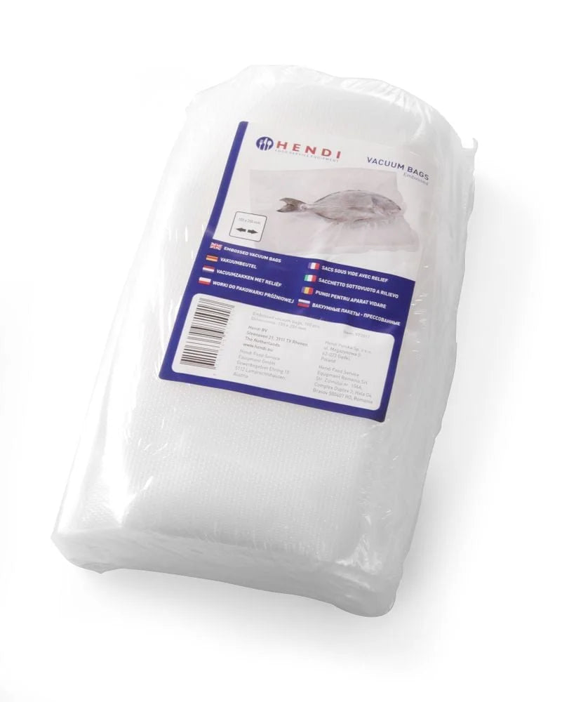 Sachets de cuisson sous vide gaufrés 250x350 mm