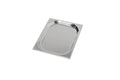 Plaque GN 1/2 avec bord renforcé