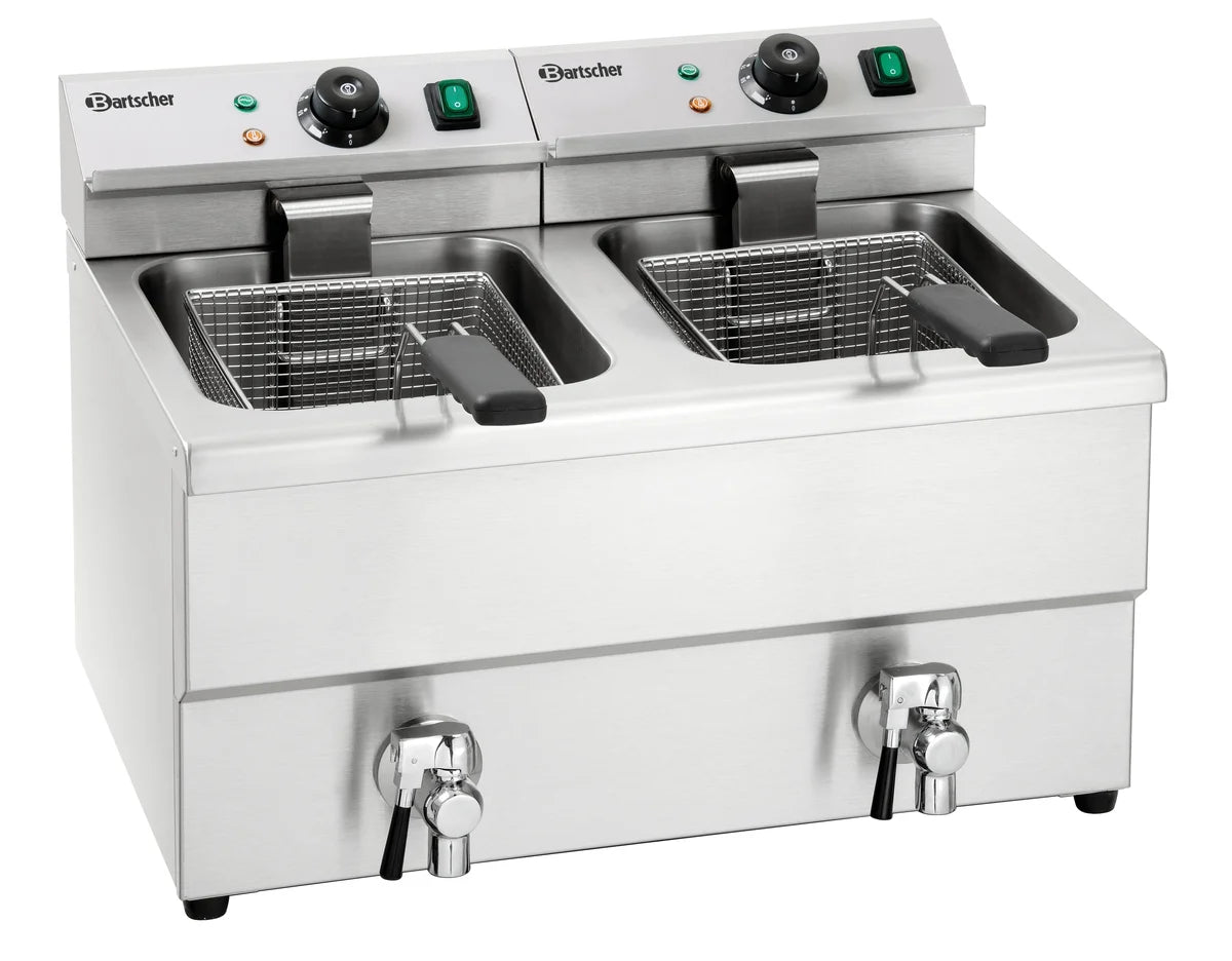 Bartscher friteuse électrique double IMBISS II 2x 8 Litres