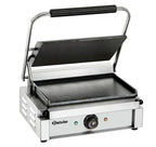 Grill à contact / grill à panini électrique 2,2 kW plaques de cuisson lisses