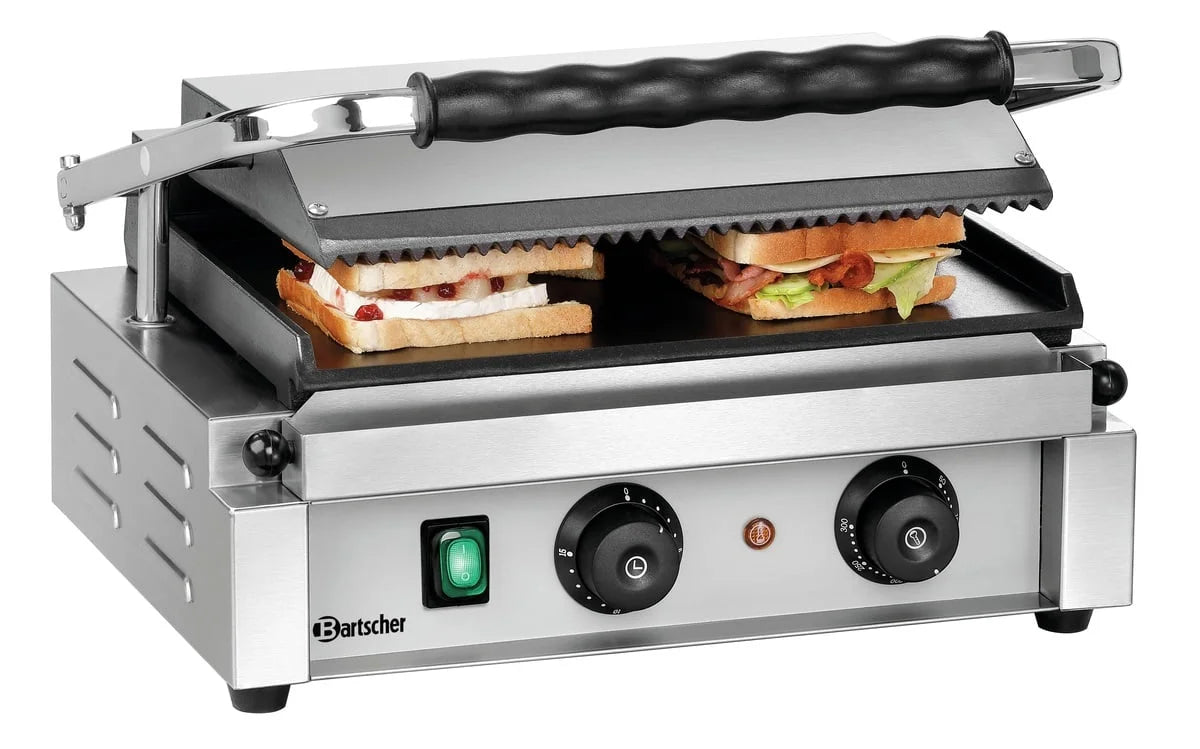 Bartscher grill à contact / grill à panini Panini-T 1GR