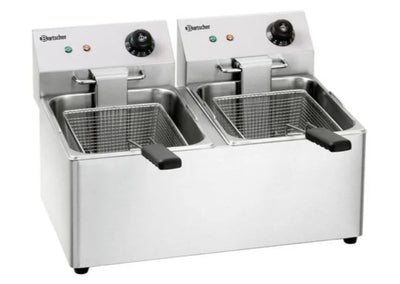 
Bartscher friteuse électrique double SNACK IV 2x 8 Litres