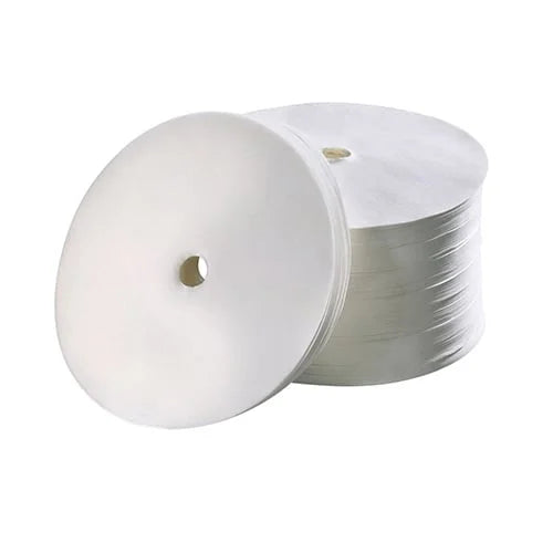 Papier filtre rond Ø 195 mm - 250 pièces