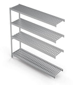 Étagère à suspendre PROFI 750 x 400 x 1670 mm, 4 niveaux