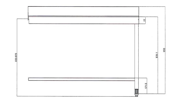 Dexion Table de sortie 1200 x 720 à droite