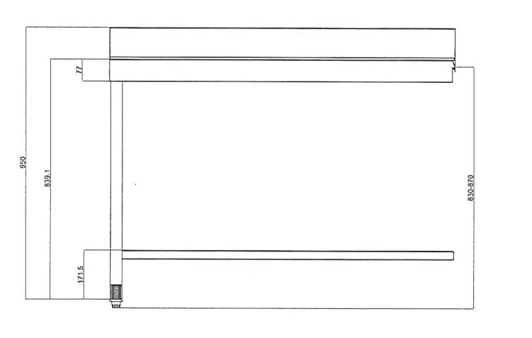 Dexion Table de sortie 1200 x 720 gauche