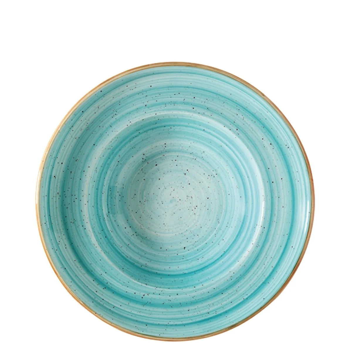 Assiette creuse gourmet Bonna Premium Porcelain Aura Aqua 27cm
