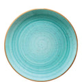 Assiette plate gourmet Bonna Premium Porcelain Aura Aqua 30cm