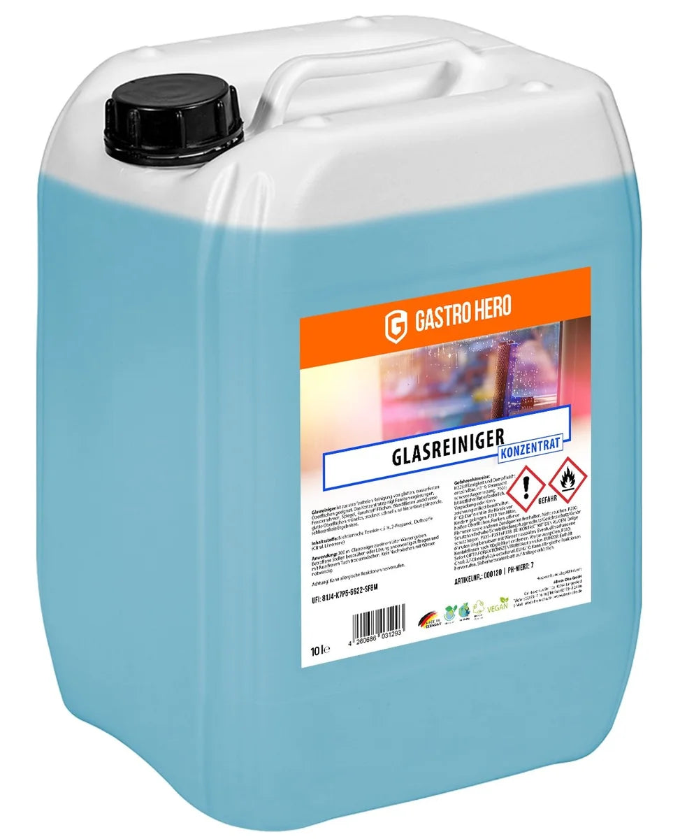 Nettoyant pour vitres concentré 10L