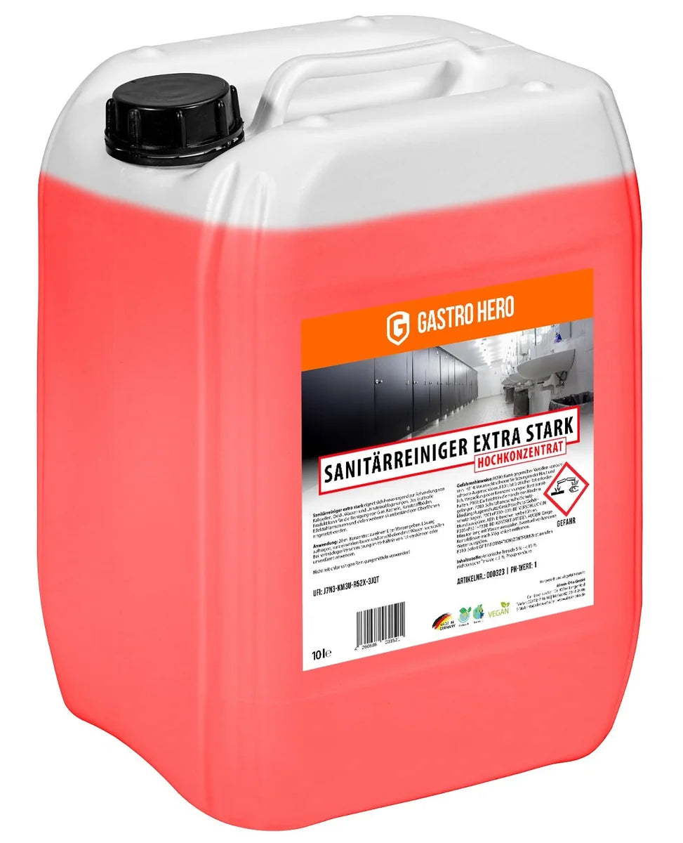 Nettoyant sanitaire extra puissant 10L