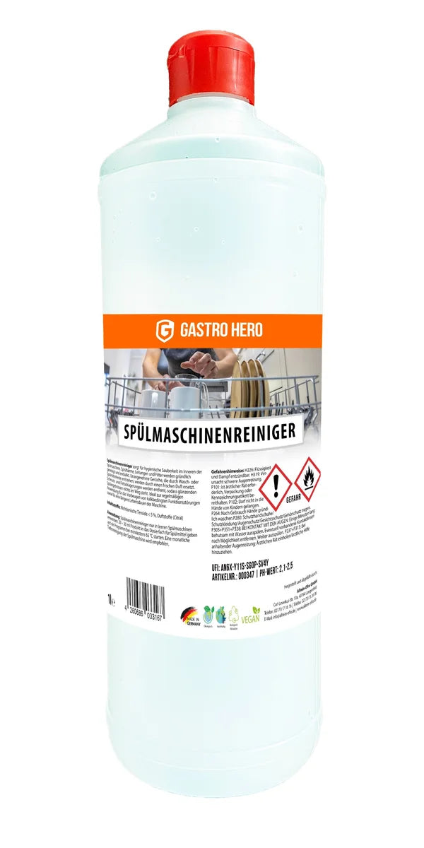 Nettoyant lave-vaisselle 1 litre pour un lave-vaisselle propre