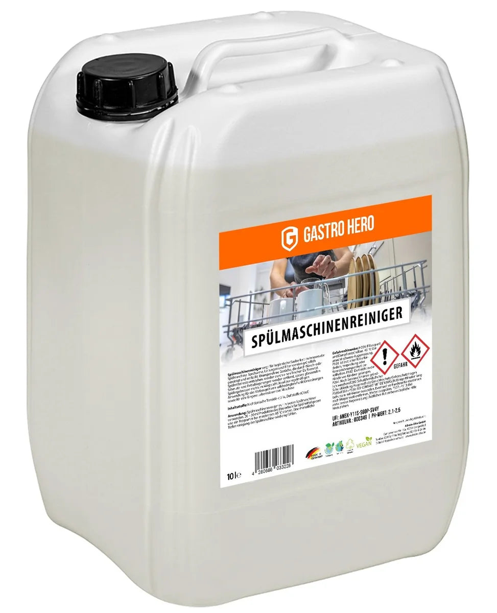 Nettoyant lave-vaisselle 10 litres pour un lave-vaisselle propre