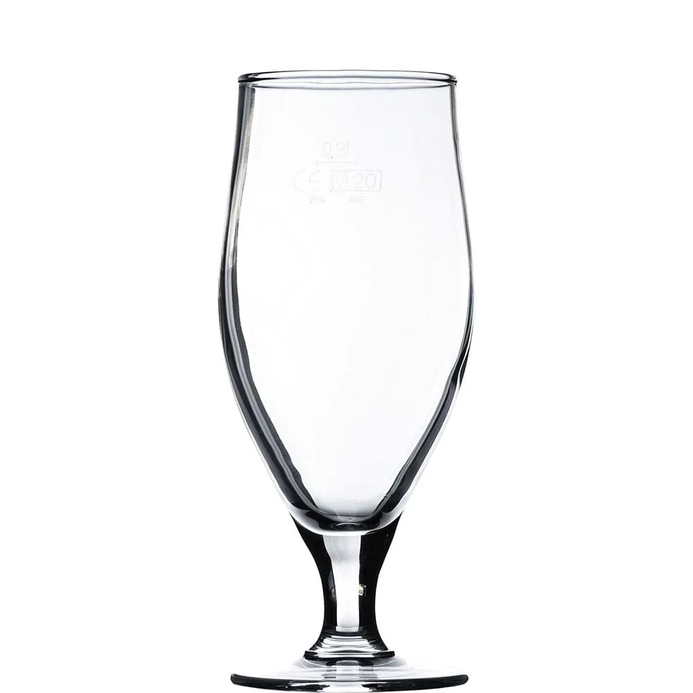 Arcoroc Cervoise tulipe à bière 38 cl avec trait de jauge à 0,3 l