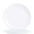 Arcoroc Evolutions White Assiette coupe plate 19 cm, blanche