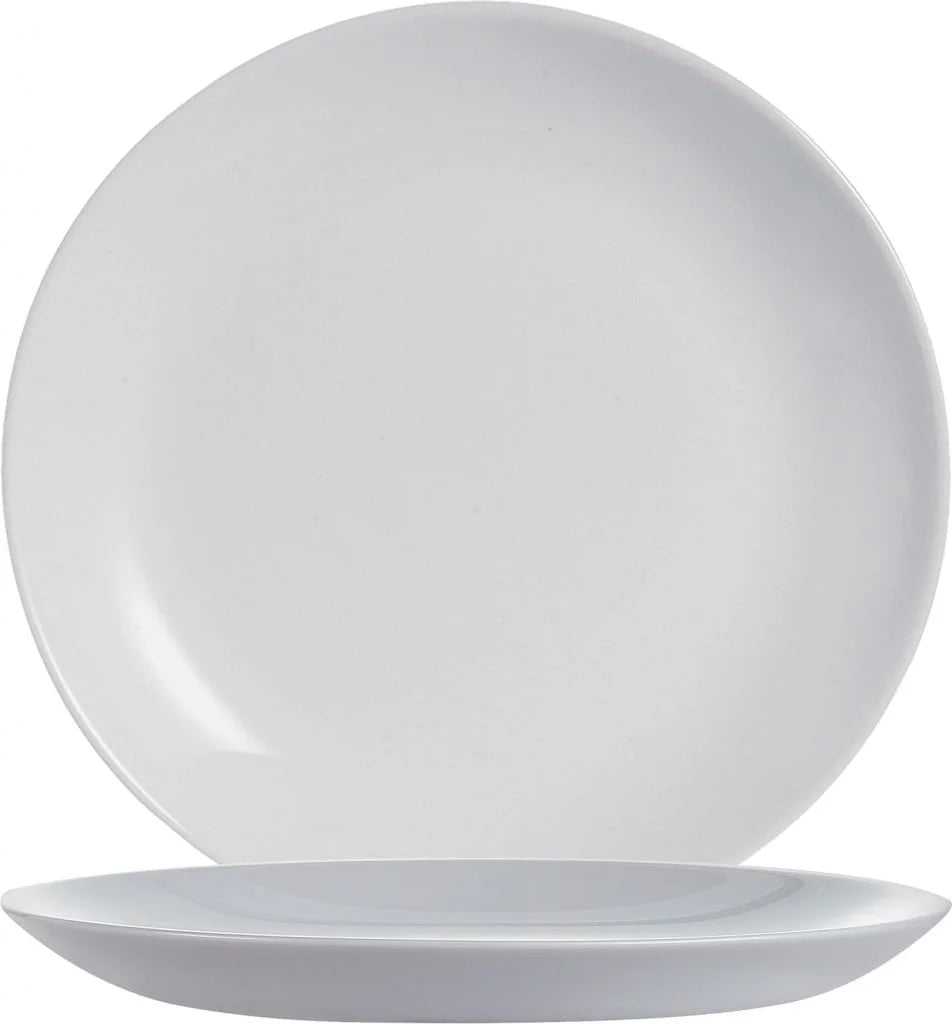 Arcoroc Evolutions Granit Assiette coupe plate 25 cm, grise