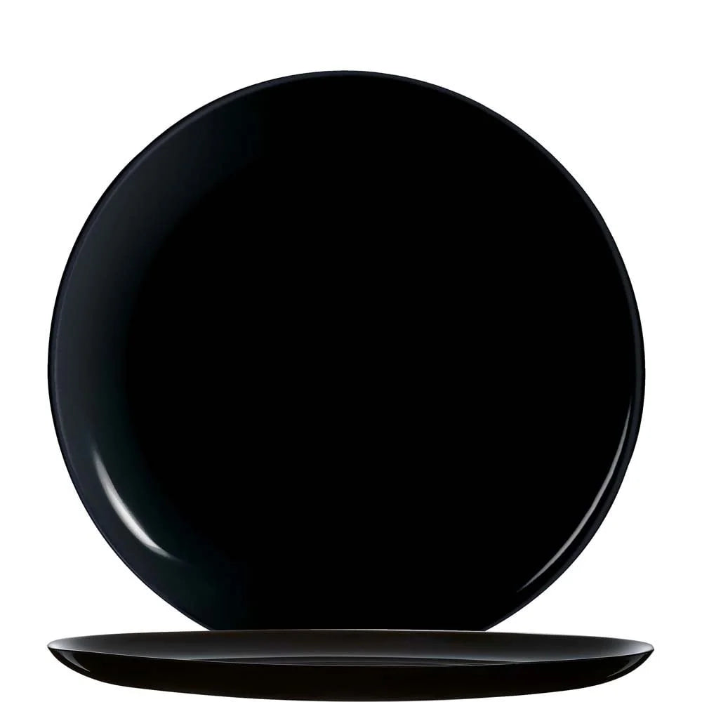 Arcoroc Evolutions Black Assiette à pizza 32 cm, noire