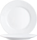 Arcoroc Restaurant White Assiette plate 25,4 cm, blanc