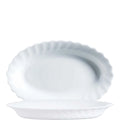Arcoroc Saladier ovale Arcoroc Trianon Uni blanc, 22 cm
