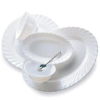 Arcoroc Saladier ovale Arcoroc Trianon Uni blanc, 22 cm
