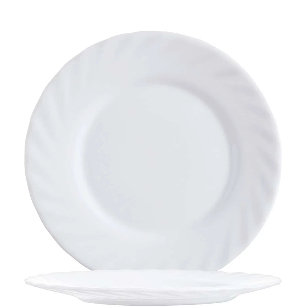 Arcoroc Trianon Assiette plate Uni blanche 15,5cm