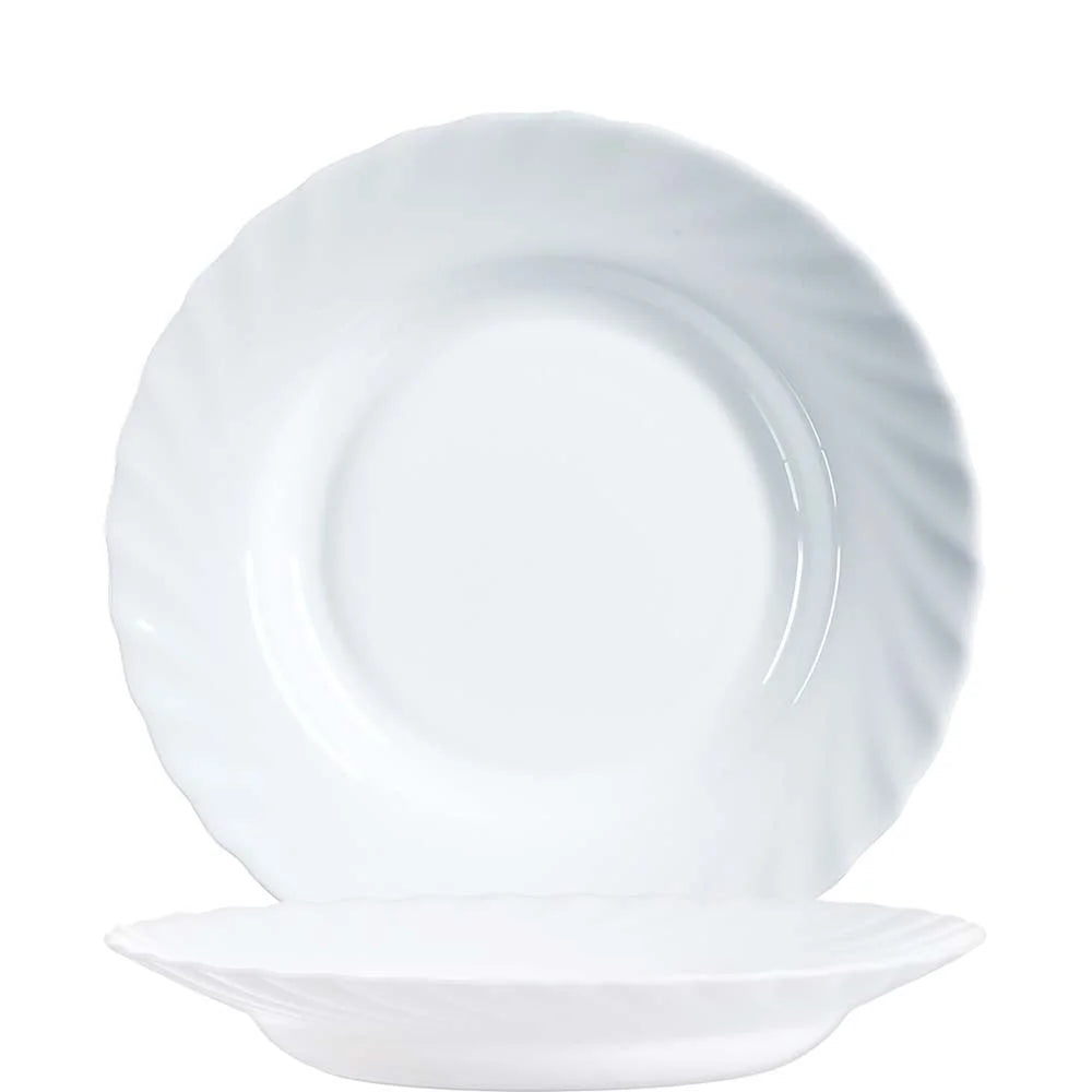 Arcoroc Trianon Assiette creuse Uni blanche 22,5cm