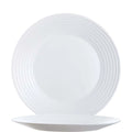 Arcoroc Stairo Uni blanc assiette plate 25 cm