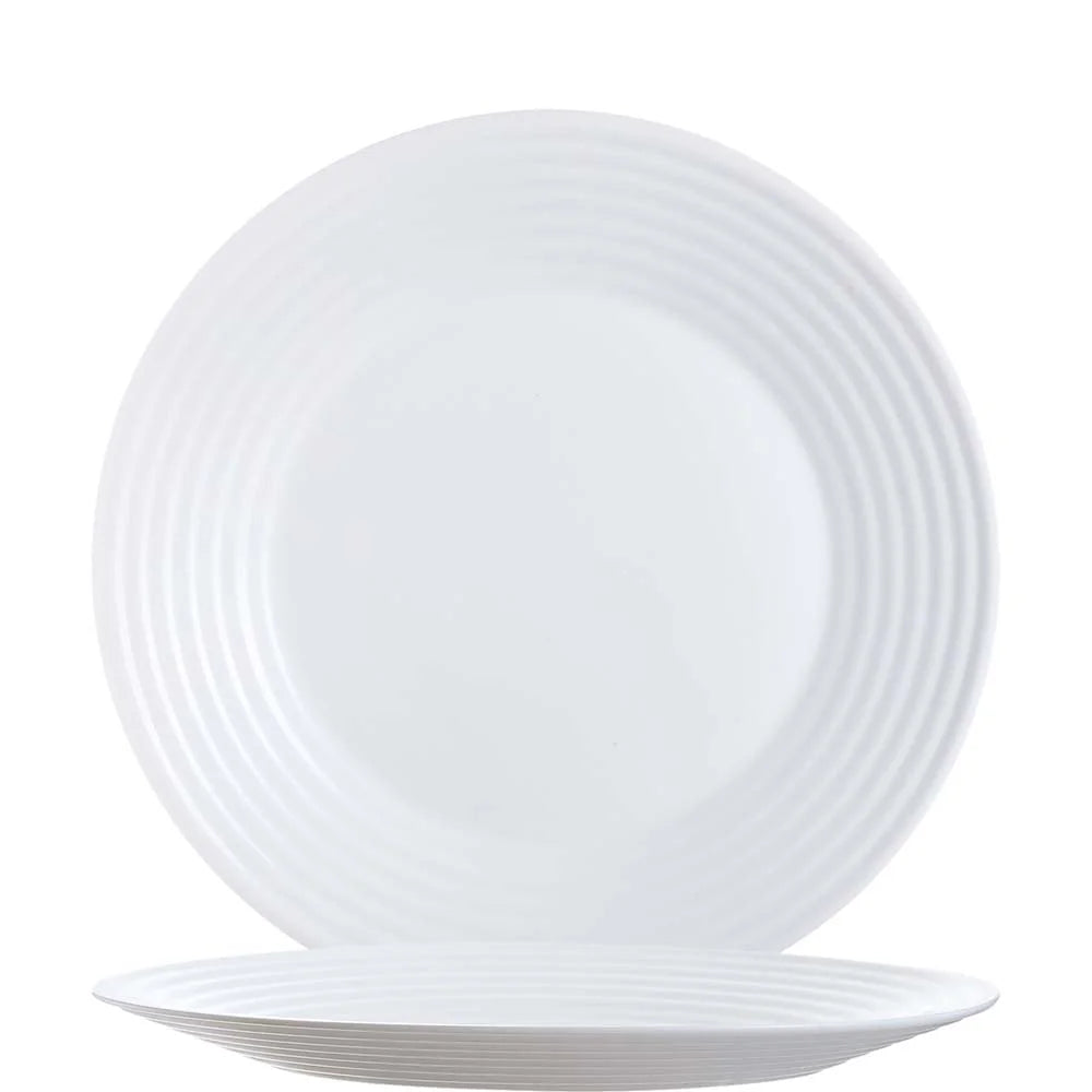 Arcoroc Stairo Uni blanc assiette plate 25 cm
