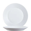 Arcoroc Stairo Uni blanc assiette creuse 23,5 cm