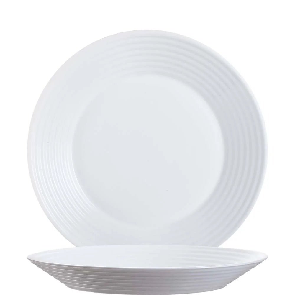 Arcoroc Stairo Uni blanc assiette creuse 23,5 cm